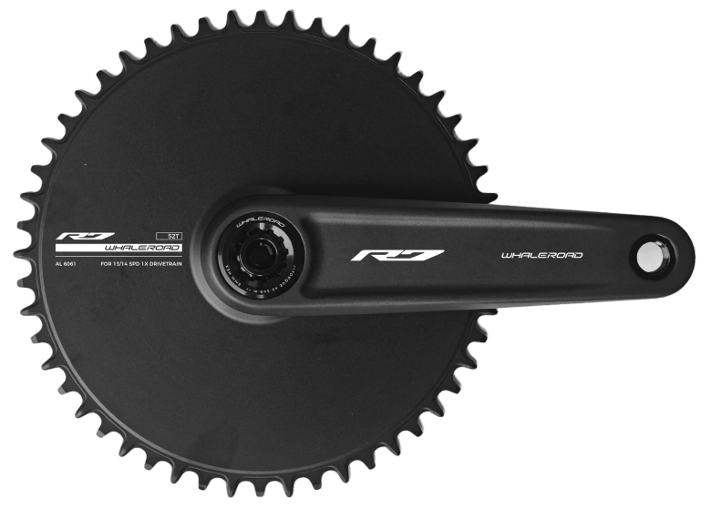 WHALEROAD R7 forged aluminum crankset with Easton Direct Mount compatibility