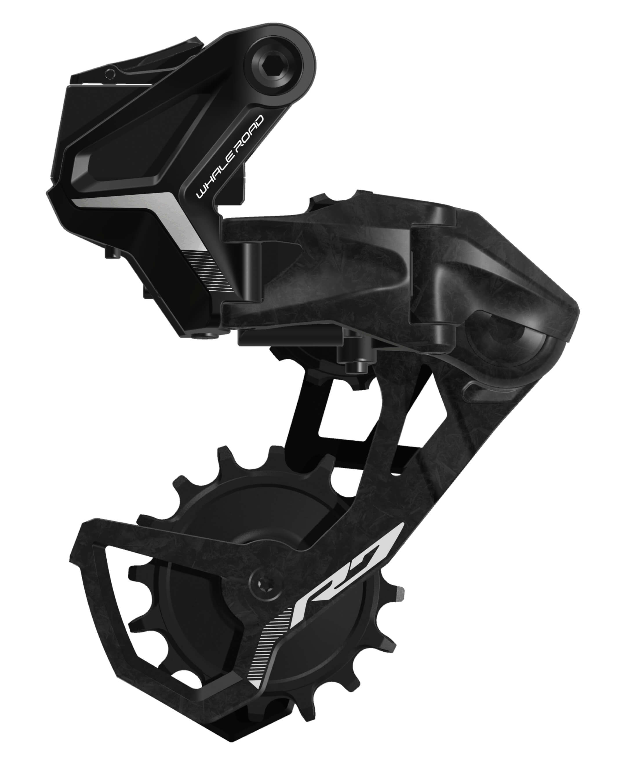 WHALEROAD R7 14-speed wireless rear derailleur with IP67 weatherproofing