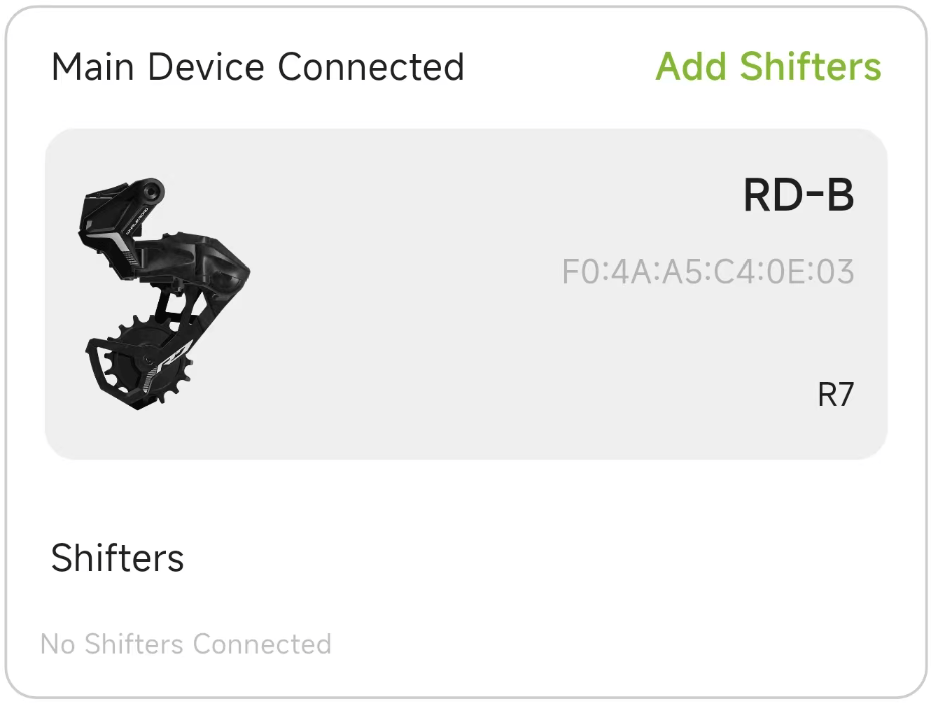 APP: Add Shifters